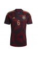 Fotbalové Dres Německo Joshua Kimmich #6 Venkovní Oblečení MS 2022 Krátký Rukáv